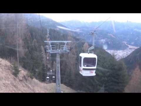 Discesa integrale cabinovia Agamatic "Gardonè" - Predazzo (TN)