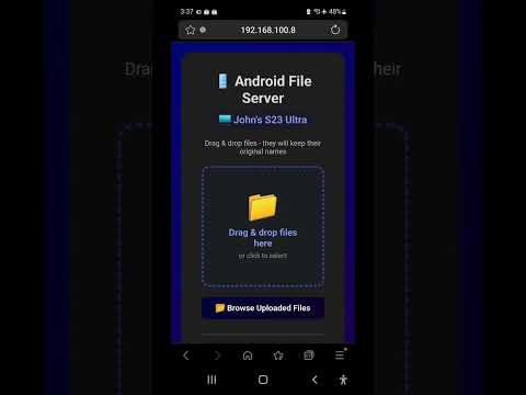 Air Drop - Android File Server video thumbnail