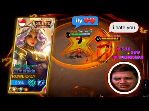 YIN WANTS TO ESCAPE ON HIS OWN DOMAIN!? ESMERALDA VS. YIN! | MLBB
