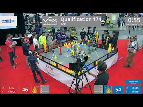 2018 VRC Arts Q174 - 675D 6741A vs 7853A 8059D - 84 to 68