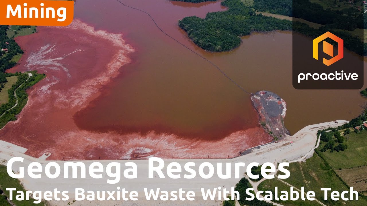 Geomega Resources: building a royalty model with innovative extraction technologies 