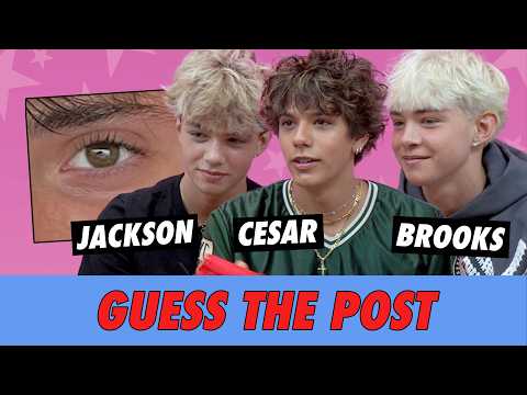 Cesar vs. Jackson vs. Brooks - Guess The Post