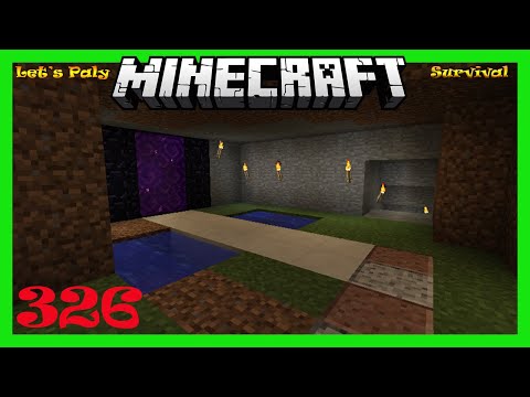 Let's Play Minecraft Survival Ep. 326 (Updates on My Sports)