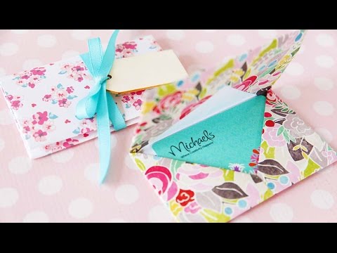 Origami Gift Card Holder