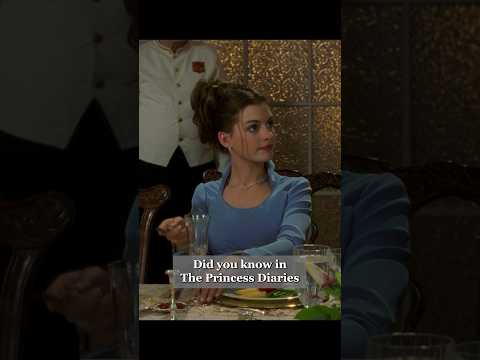 Did you know in THE PRINCESS DIARIES? #shorts