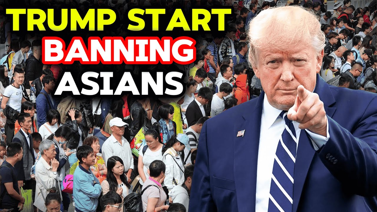 10 ASIAN Countries TRUMP Wants to BAN from U.S. Immigration in 2025