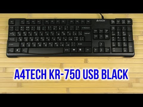 A4tech KR-750-BLACK-US - video