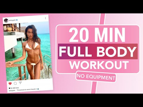 KELLY GALE 20MIN FULL BODY WORKOUT || NO EQUIPMENT
