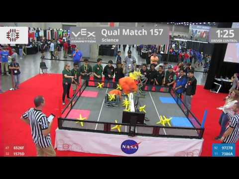 2017 VRC Sci Q157 - 6526F 1575D vs 9727B 7386A - 17 to 13