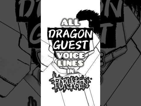 DRAGON GUEST: All Voicelines | Roblox Forsaken