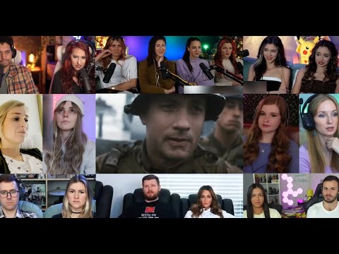 Saving Private Ryan Omaha Beach Scene Mashup Reaction