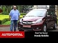 Honda Mobilio Review "Test Drive" - Autoportal ...