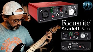 Video thumbnail for FOCUSRITE SCARLETT SOLO 2nd Gen USB Audio Interface by Moonrunner Music