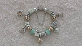 My Pandora Club Charm Bracelet 1st 10 Yrs Restyled 