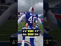 Anthony Richardson's size stacks up against some notable NFL stars. #shorts
