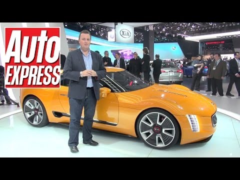 Kia GT4 Stinger at the Detroit Motor Show 2014 - Auto Express