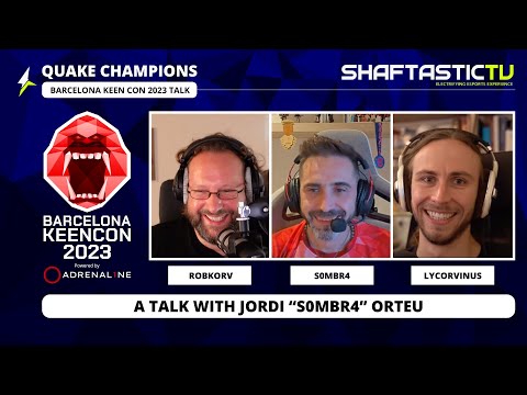 KeenCon 2023 talk with Jordi "S0MBR4" Orteu, CEO of KeenCon | Quake Champions 1v1 Lan this November