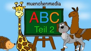 ABC Lied - Buchstaben lernen von G-L - Alphabetlied | Kinderlieder deutsch - muenchenmedia