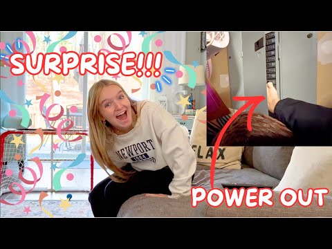 POWER OUTAGE SCARE | SURPRISE NEWS | BACK TO COLLEGE | Family 5 Vlogs