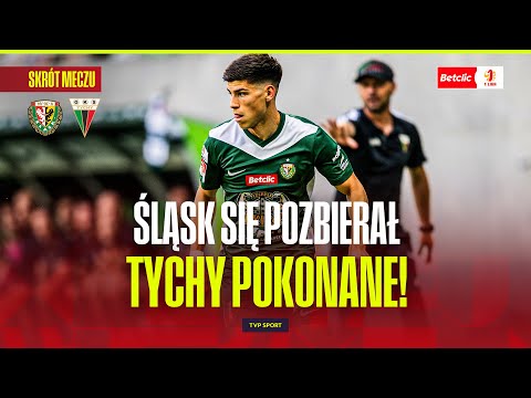 SUMMARY: ŚLĄSK WROCŁAW - GKS TYCHY. THE MILITARY HAVE GOTTEN THEMSELVES BACK! 8TH ROUND OF THE BE...
