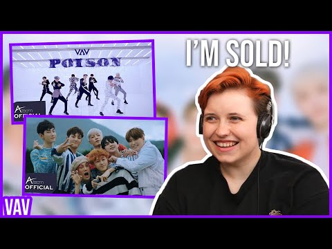 FIRST REACTION to VAV - FLOWER (YOU), POISON, MADE FOR TWO & HOLD TIGHT MVs
