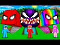 Creamos BASES SECRETAS de SPIDERMAN SUBTERRÁNEAS en Minecraft!