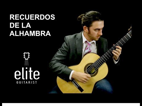 Learn to play Recuerdos de la Alhambra - EliteGuitarist.com Classical Guitar Tutorial Part 1/3