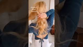 HOW TO CREATE A POLISHED BRAID | EASIEST BRAID TUTORIAL #shorts #shortsvideo