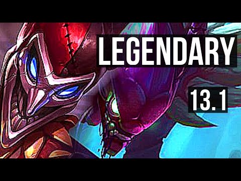 SHACO vs KHA'ZIX (JNG) | 3.5M mastery, 11/1/5, 1500+ games, Legendary | EUW Diamond | 13.1