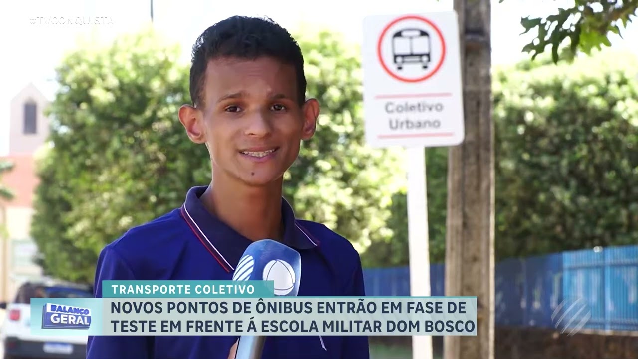 Mais de 300 alunos serão beneficiados com novos pontos de ônibus em Lucas do Rio Verde