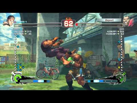 jyobin (Ryu) vs jyps (Boxer) - SSF4 Arcade Edition Xbox Live Ranked Match