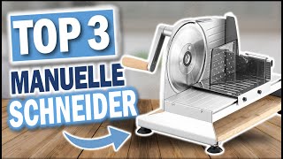 TOP 3 MANUELLE ALLESSCHNEIDER 2025 | Top 3 manuelle Allesschneider Vergleich