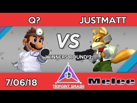 Q? (Dr. Mario) vs JustMatt (Fox) - Tripoint Smash 18 Winner's Round 2