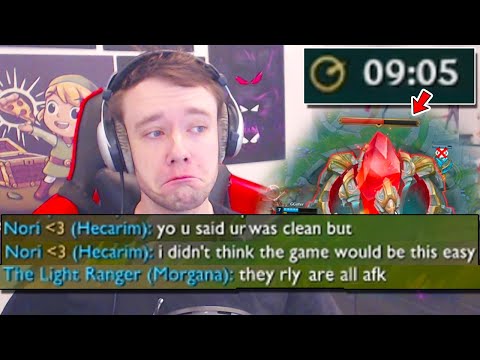 WINNING GAMES UNDER 10min WITH THIS CHAMP (my cat left me after this) - Journey To Challenger | LoL