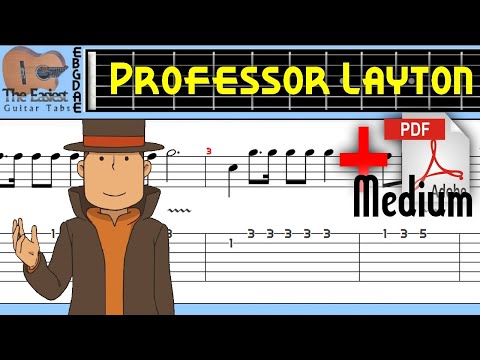 Professor Layton Theme Guitar Tab