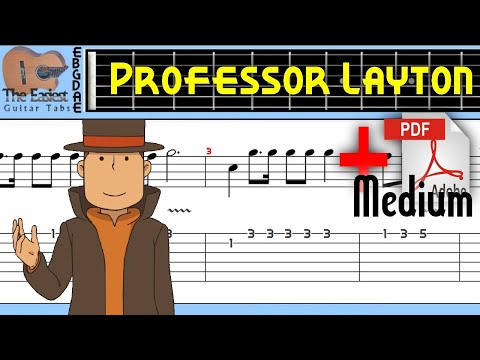 Professor Layton Theme Guitar Tab Professor Layton Theme Guitar Tab