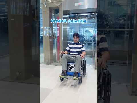 Gambar Sowell Kursi Roda Elektrik Luxury Steel Shb902