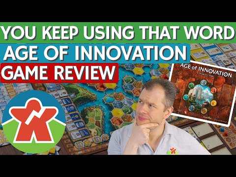 Age of Innovation - Board Game Review - You Keep Using That Word . . .