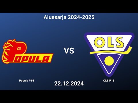 Popula P14 - OLS P13 - Aluesarja 22.12.2024