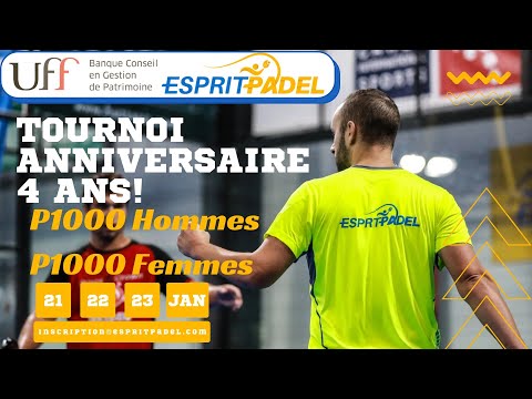 Open Esprit Padel 2022 - FINALE P1000 - Scatena / Maigret vs Authier / Lopes