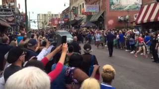 BB King Beale St Funeral procession - 2015 Memphis
