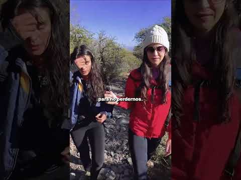 Camino por la Cuesta de Carpintería hacia la Cueva del Indio.