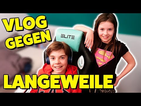 WIR VLOGGEN gegen die LANGEWEILE 📹Lulu & Leon