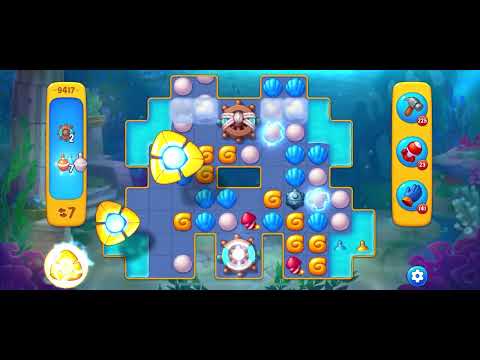 Fishdom level 9417 no boosters フィッシュダム