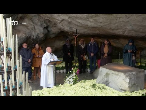 Chapelet du 12 décembre 2022 à Lourdes