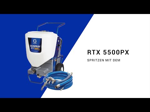 TexSpray RTX 5500PX-Tutorial: Arbeiten mit Ihrem Spritzgerät