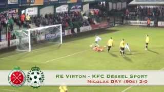 preview picture of video 'RE Virton - KFC Dessel Sport 2-0'