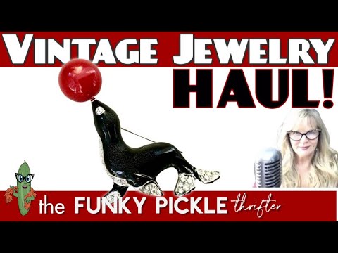FUN Vintage Jewelry Haul THRIFT STORE FINDS 14k Gold + eBay Stuff !