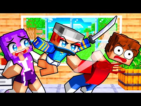 Gara Becomes a BABY NINJA in Minecraft!