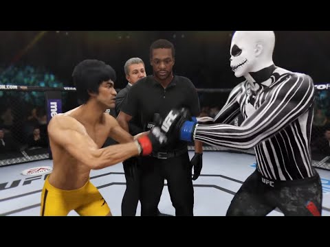 Bruce Lee vs. Jack Skellington (EA sports UFC 3)